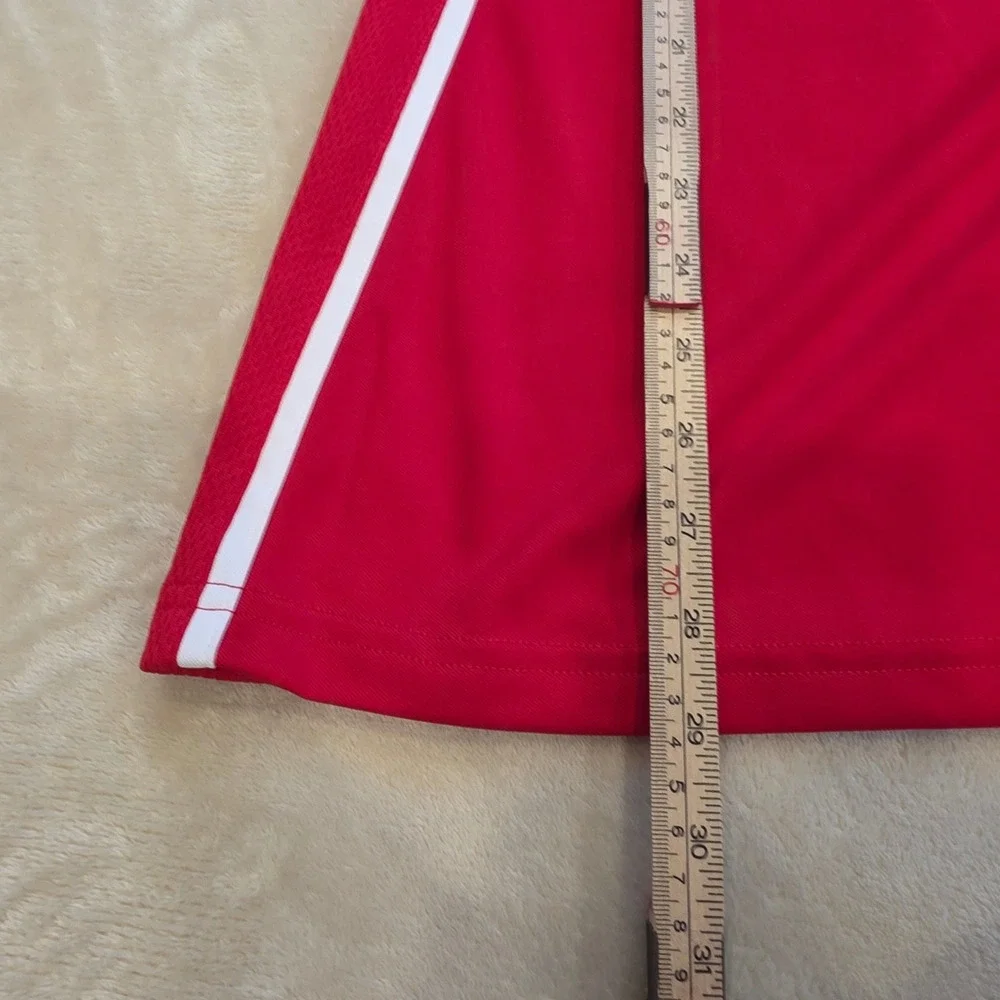 NWT Nike Womens Basketball Jersey Stock Front Court Red White Tank Size S 509171